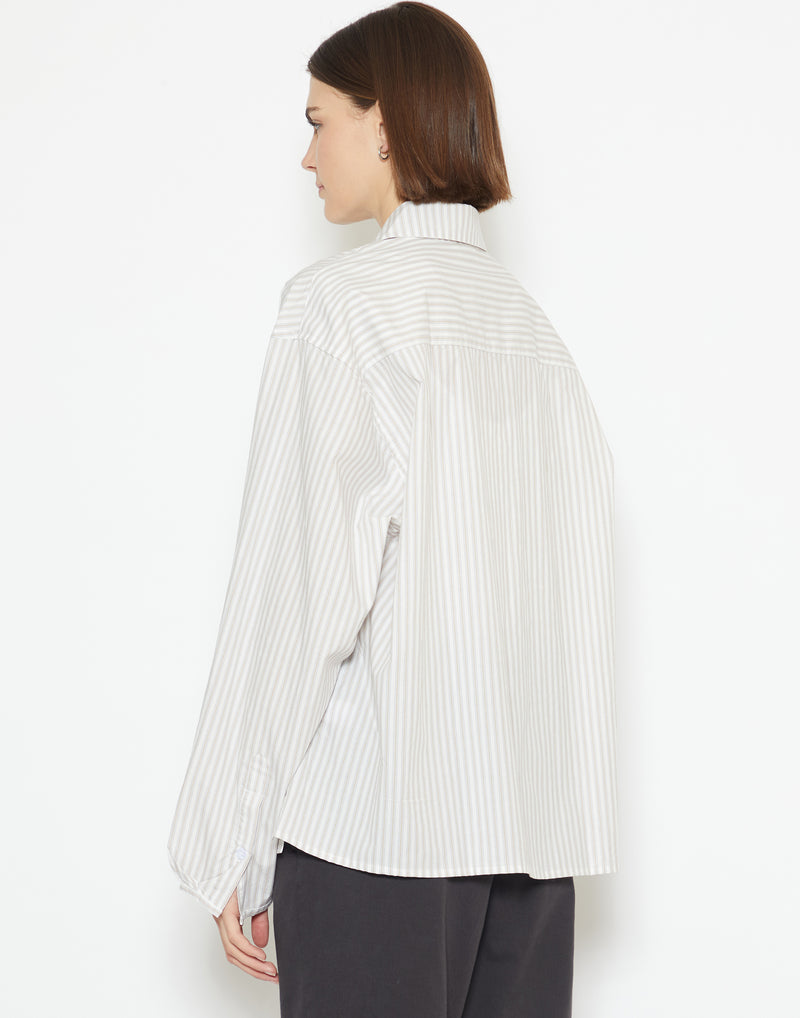 Lake Stripe Cotton Day Shirt