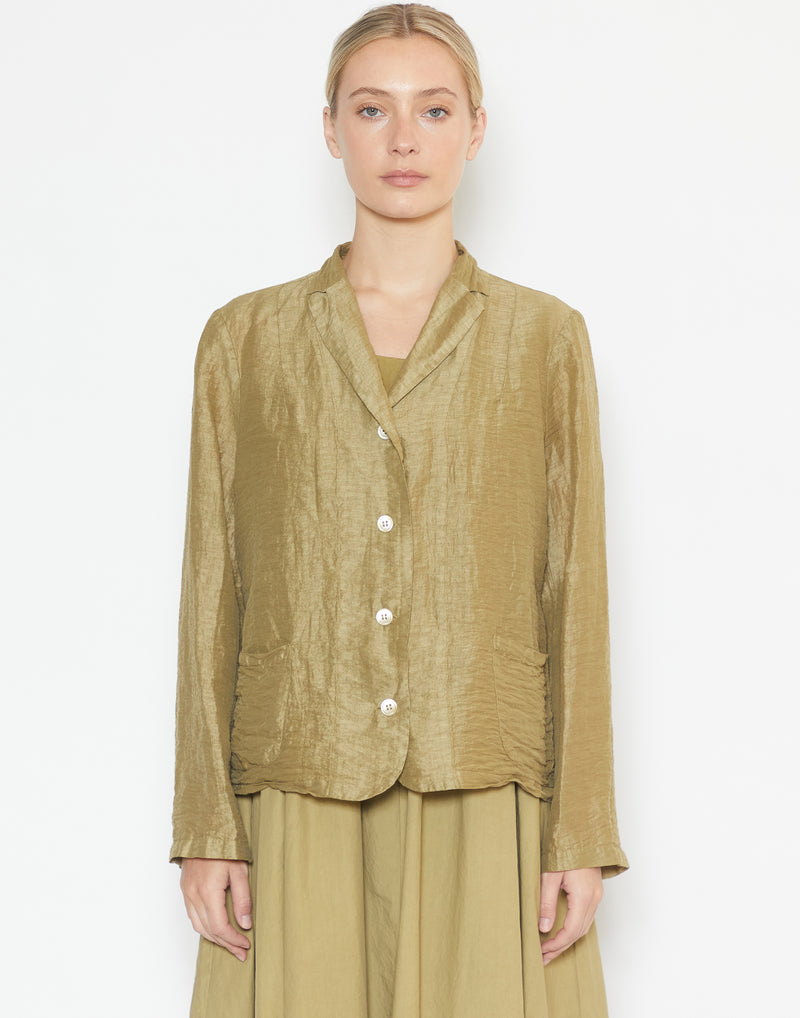 Goldy Linen Blend Kas Jacket