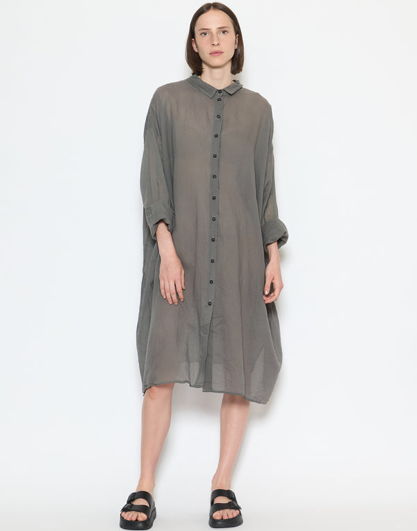 Pencil Cloud Relaxed Shirt Dress