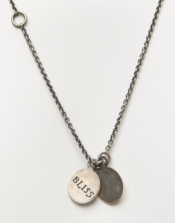 Silver Mini Medallion Necklace