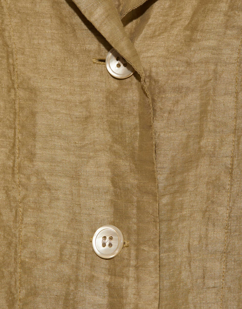 Goldy Linen Blend Kas Jacket