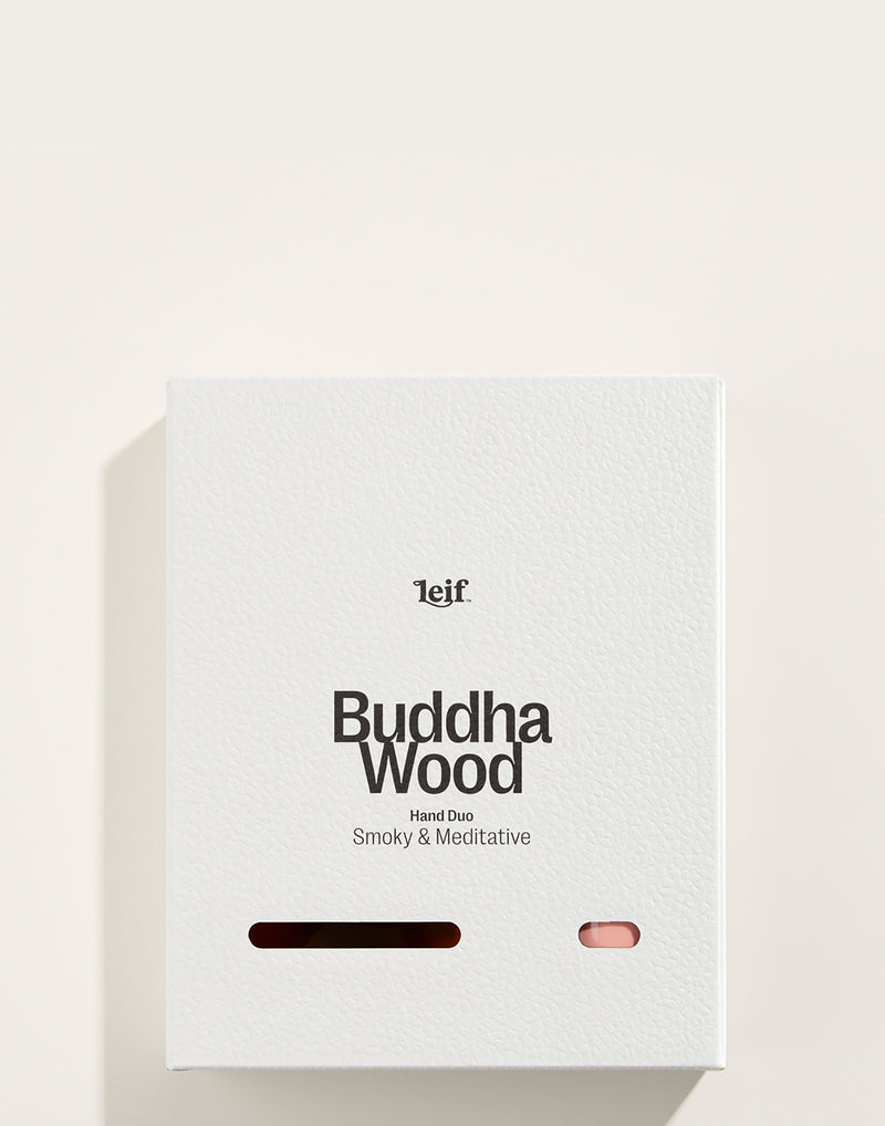 Buddha Wood Hand Duo Small