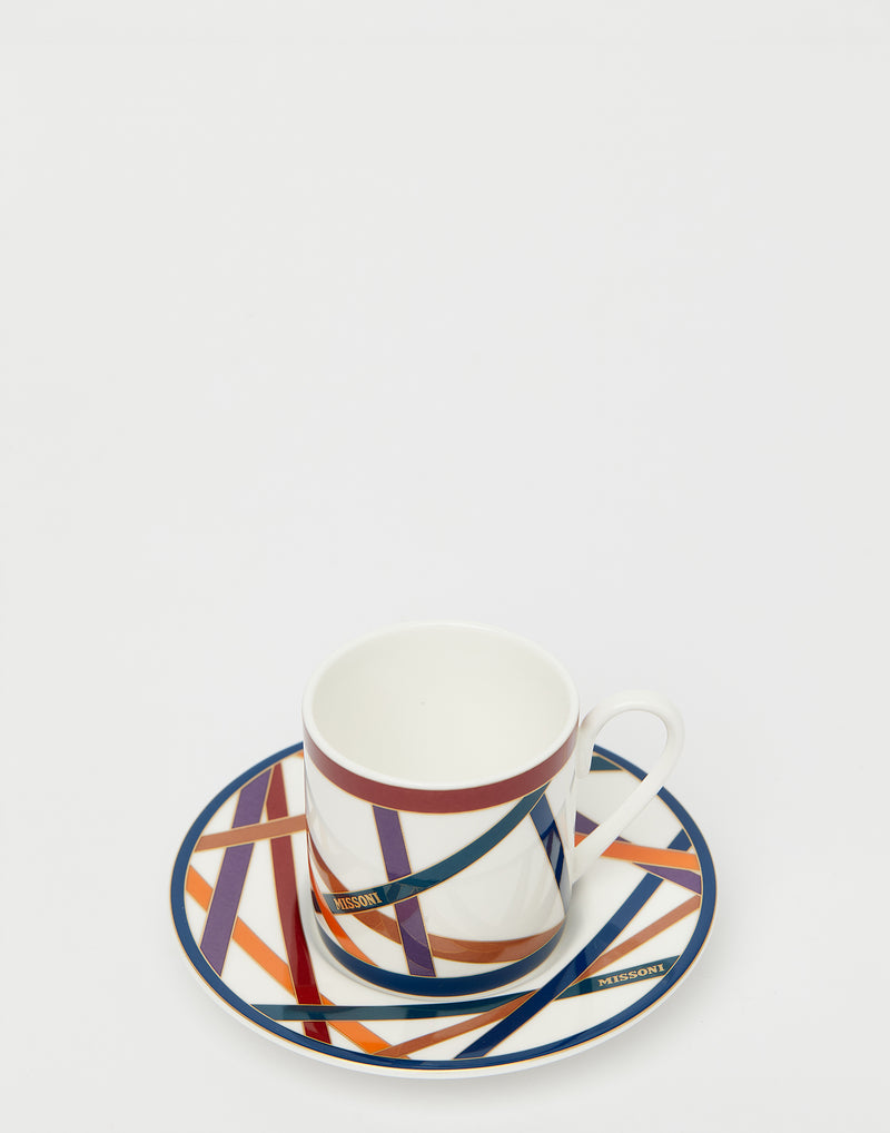 Nastri Porcelain Coffee Cup Set of 2