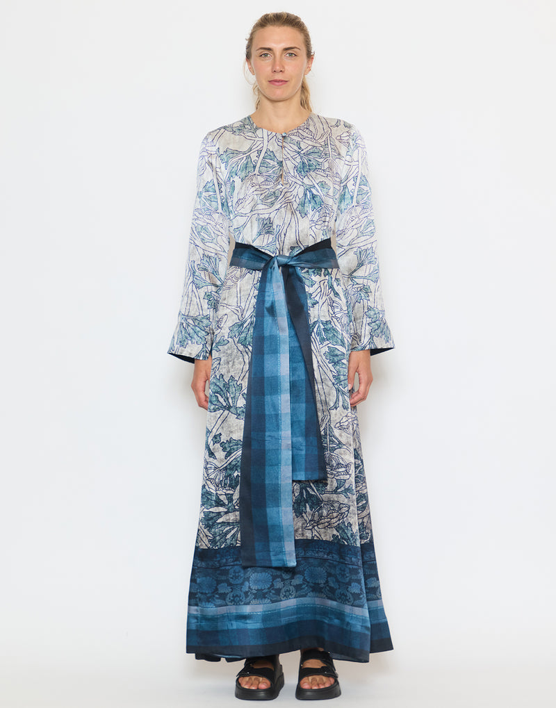 Ombre Silk Dress