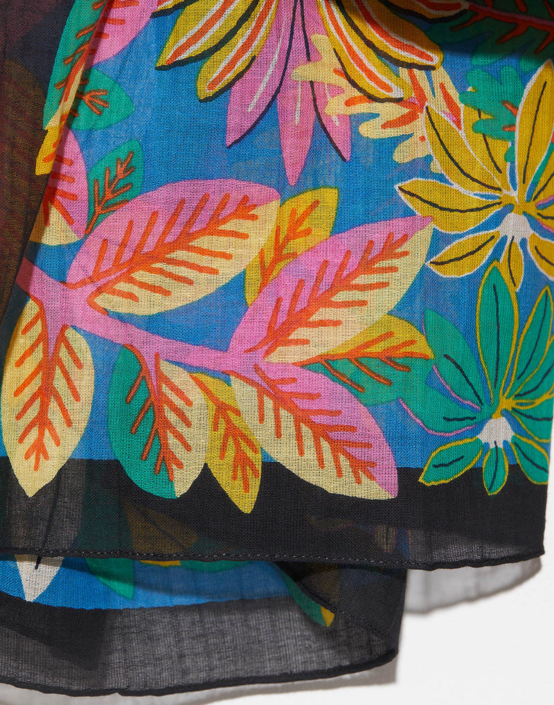 Multicolour Cotton Balkhach Scarf