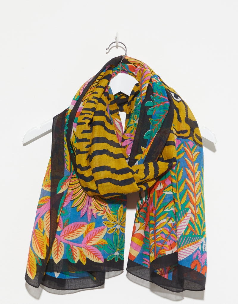 Multicolour Cotton Balkhach Scarf