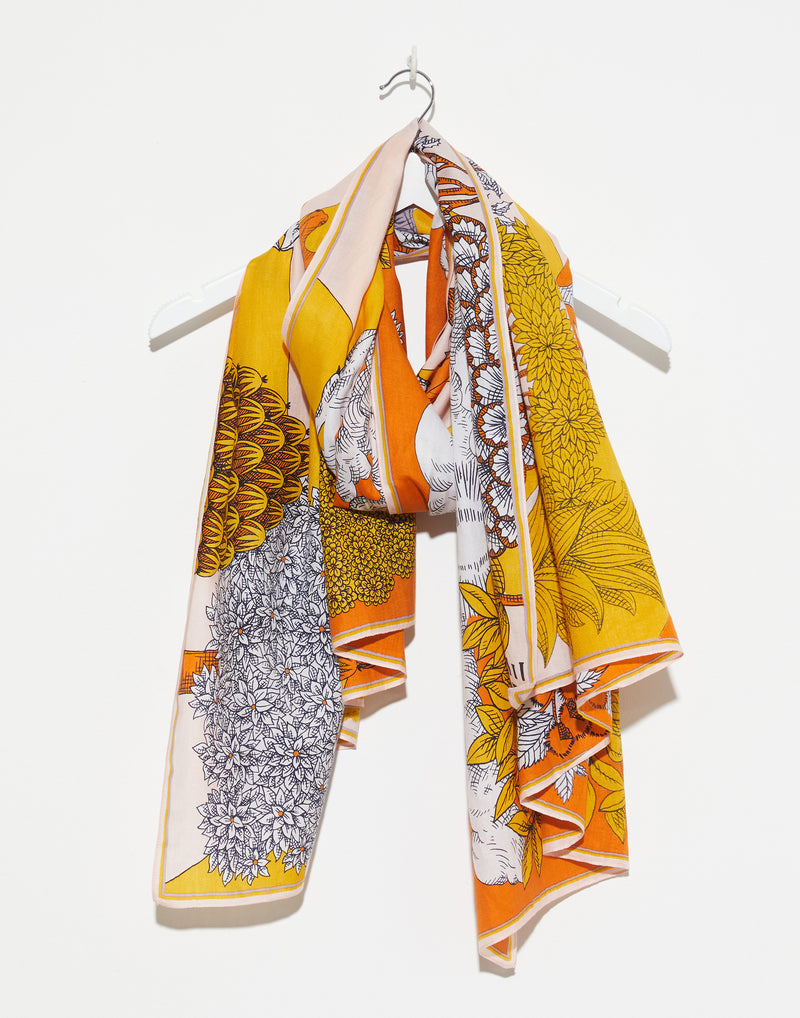 Nude Cotton & Silk Magnus Scarf