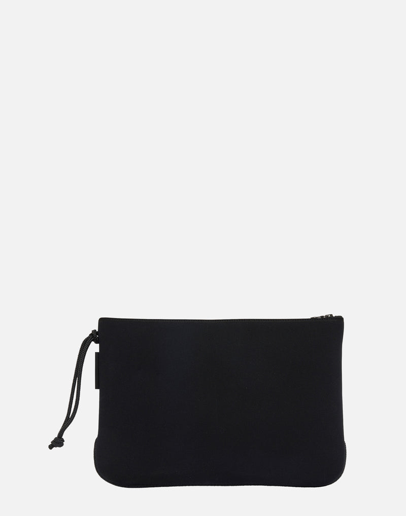 Black Everyday Large Flat Pouch