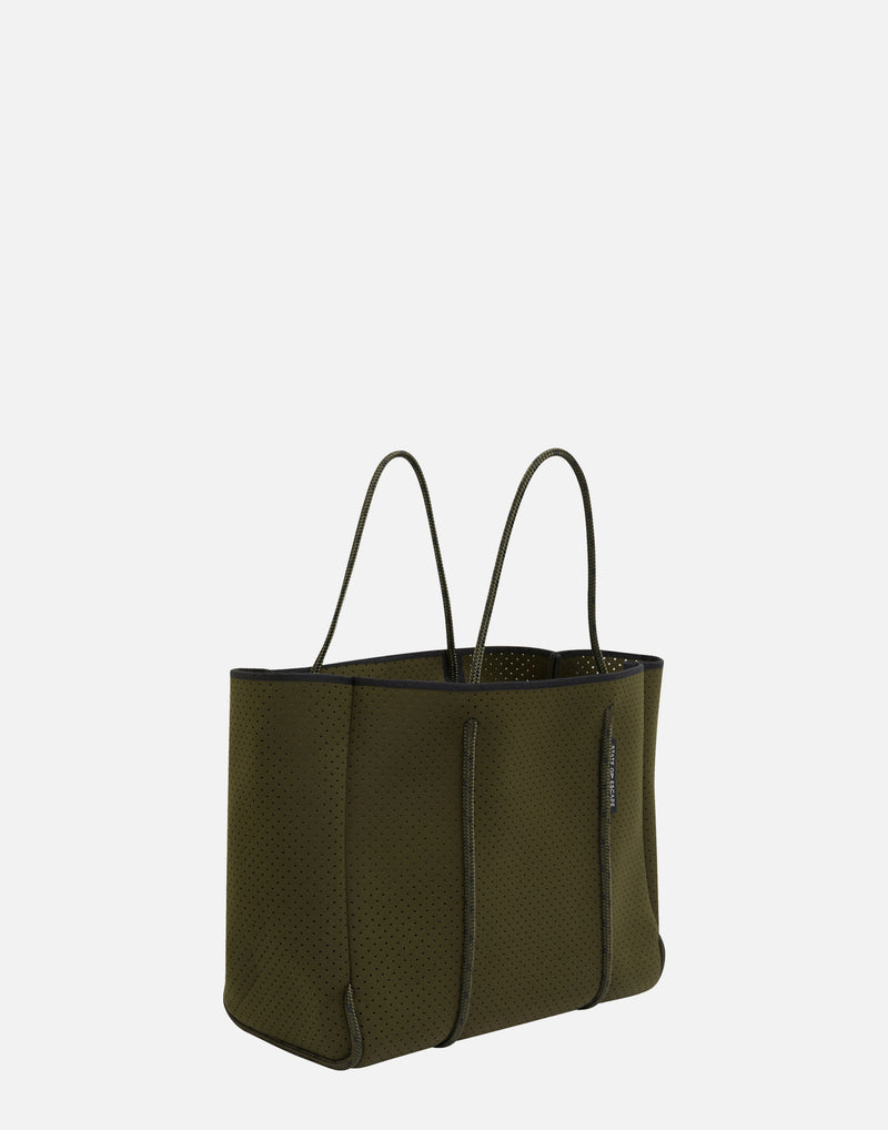 Khaki Flying Solo Tote