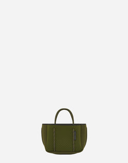 Khaki Micro Crossbody Bag