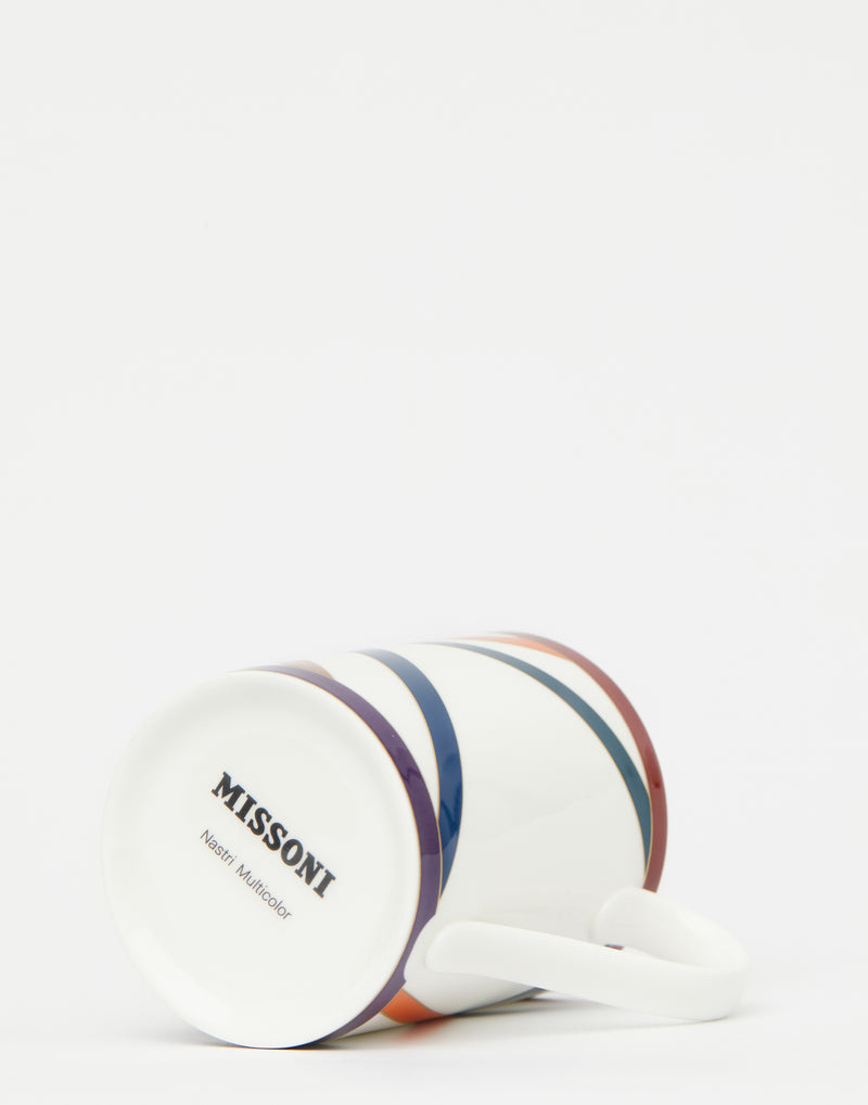 Multicoloured Nastri Porcelain Mug