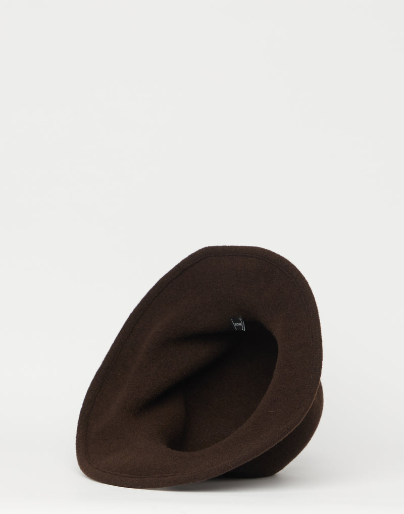 Chocolate Brown Traveller + Felt Hat