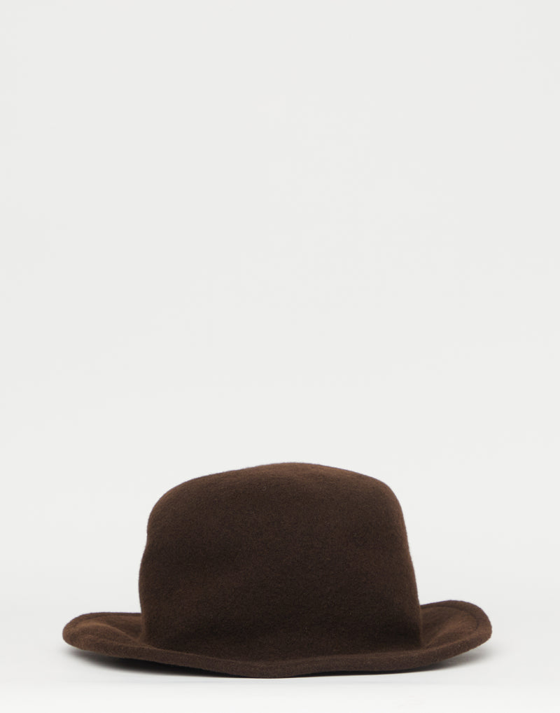 Chocolate Brown Traveller + Felt Hat