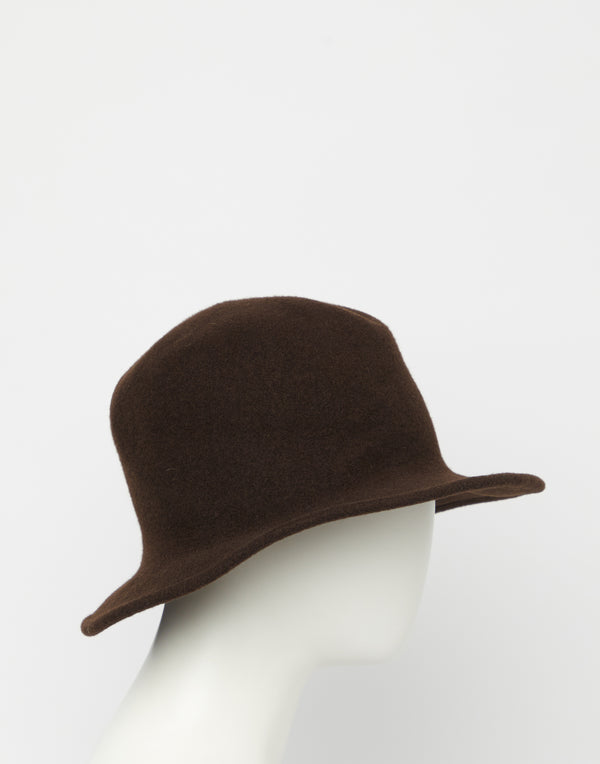 Chocolate Brown Traveller + Felt Hat