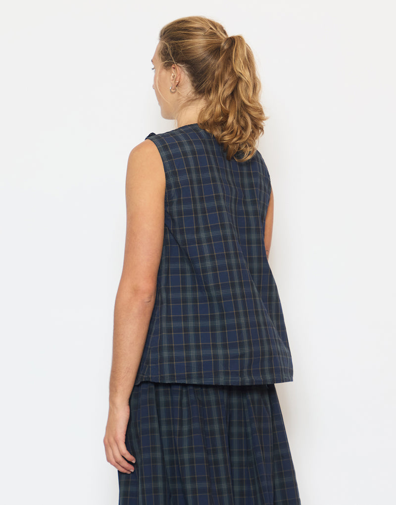 Blue Cotton Top
