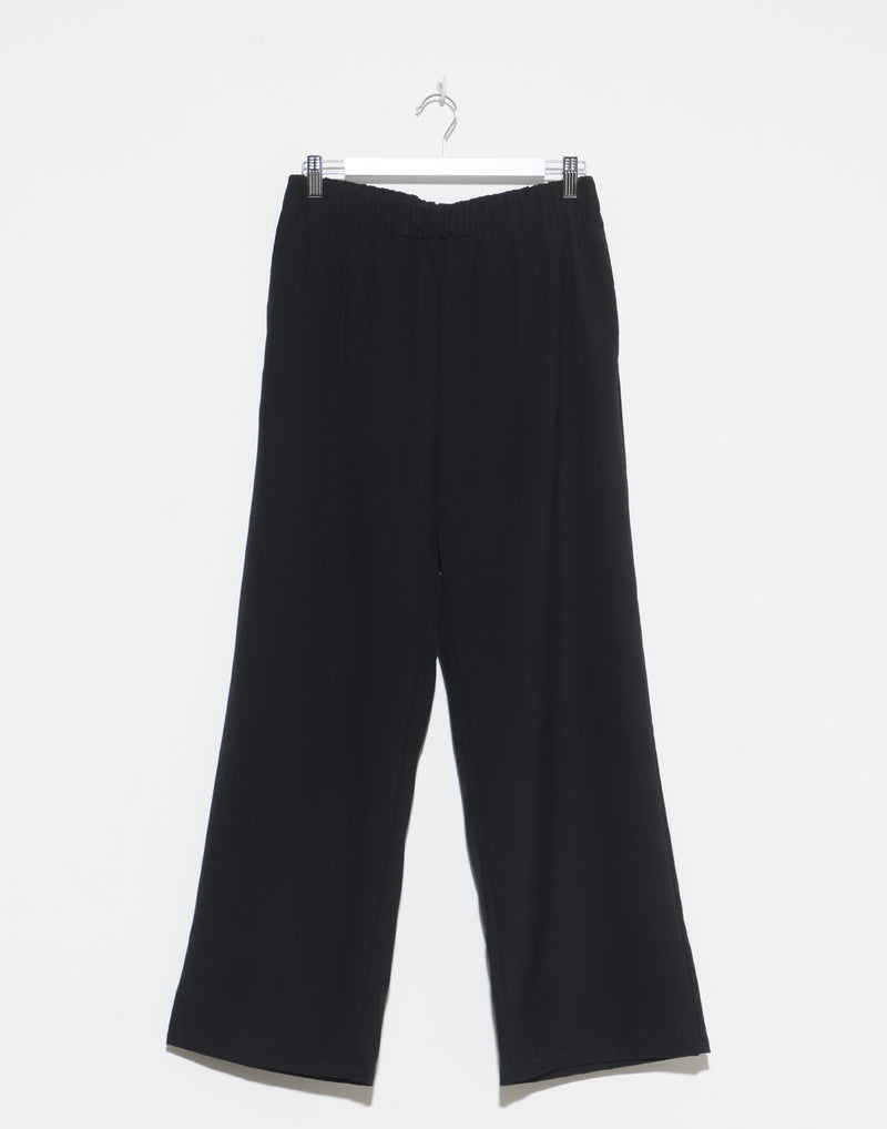 Black Wool Trousers