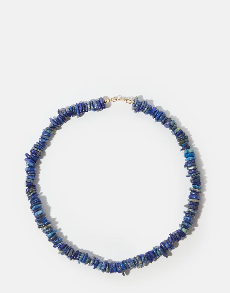 Lapis Lazuli & Silver Cora Necklace