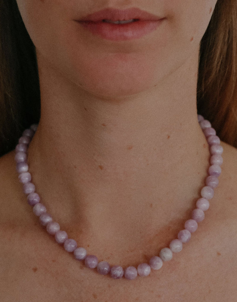 Amethyst & Gold Rhyder Necklace