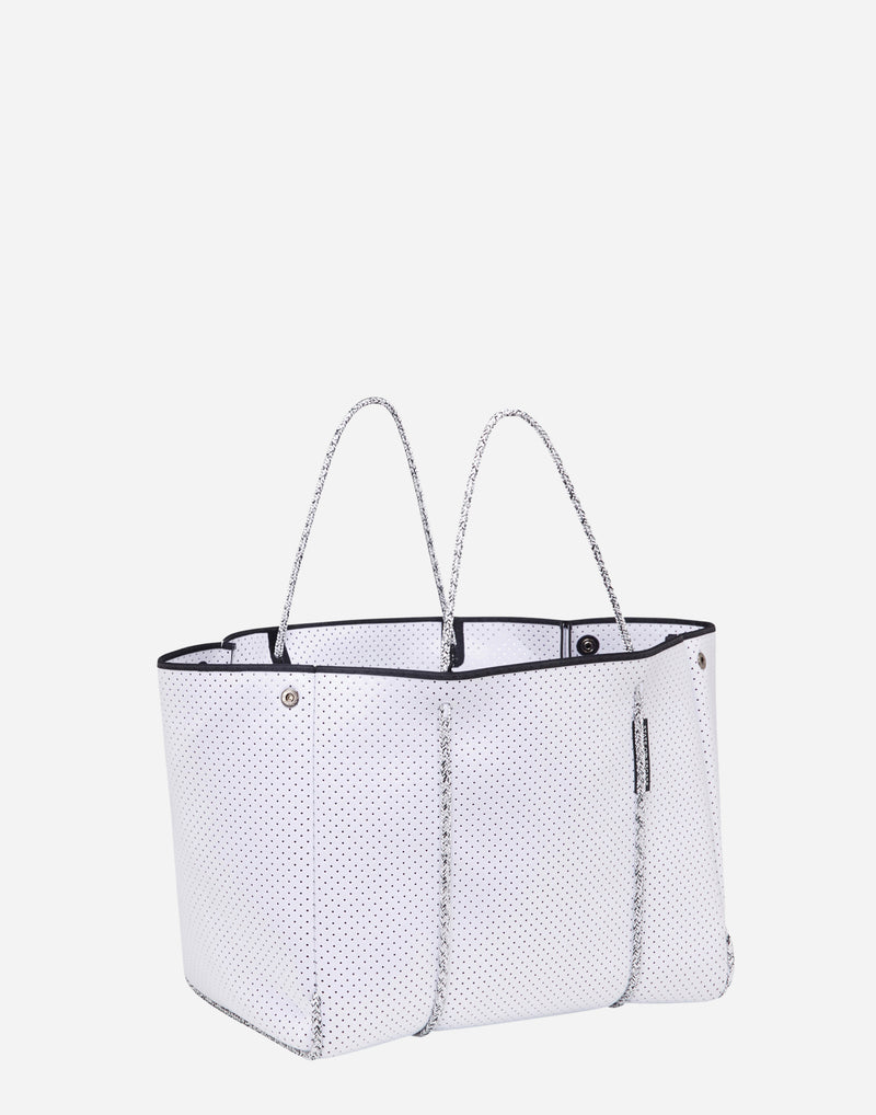 White Escape Tote