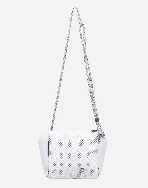 White Festival Mini Crossbody Bag