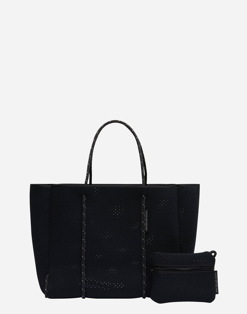 Black Flying Solo Tote